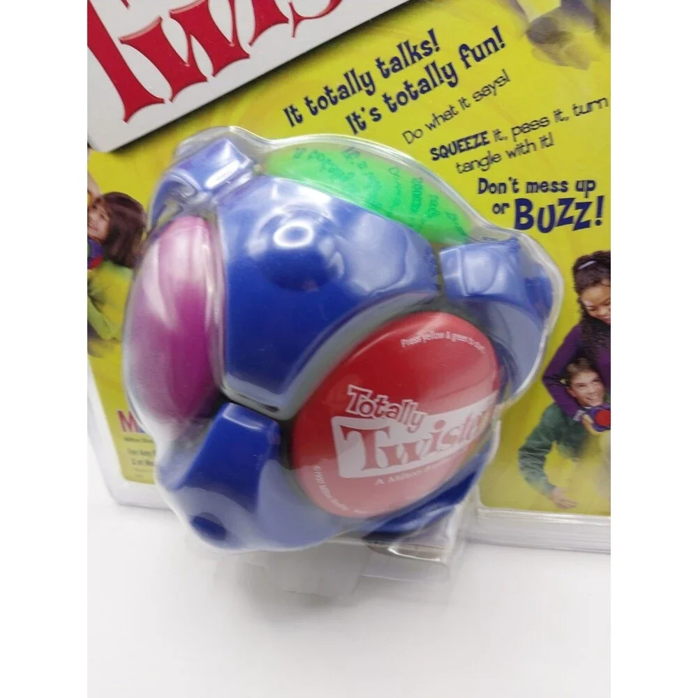 Vintage 1997 Milton Bradley Totally Twister Game Electronic Cube NEW SEALED!!!